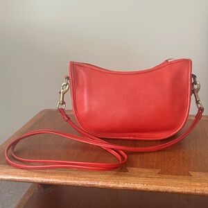 Authentic Vintage Coach Swinger in Red #4080